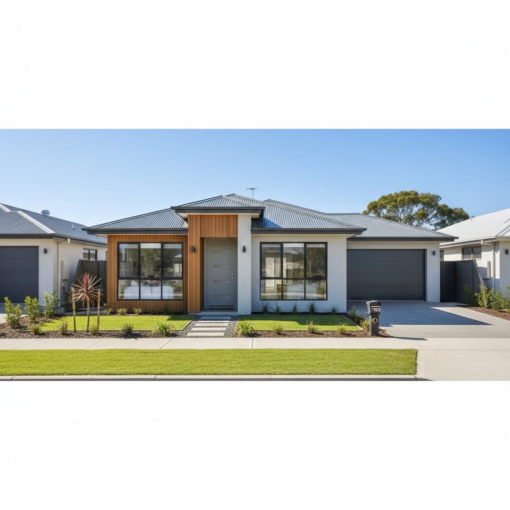 Modern modular home in Erina NSW built with off-site construction by Home Choice Australia