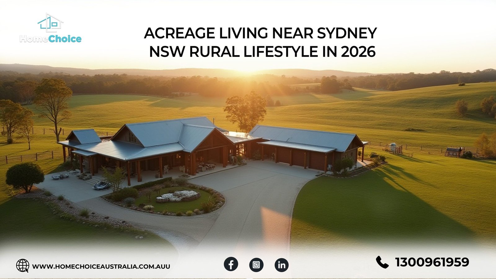 Acreage Living Near Sydney NSW Rural Lifestyle in 2026