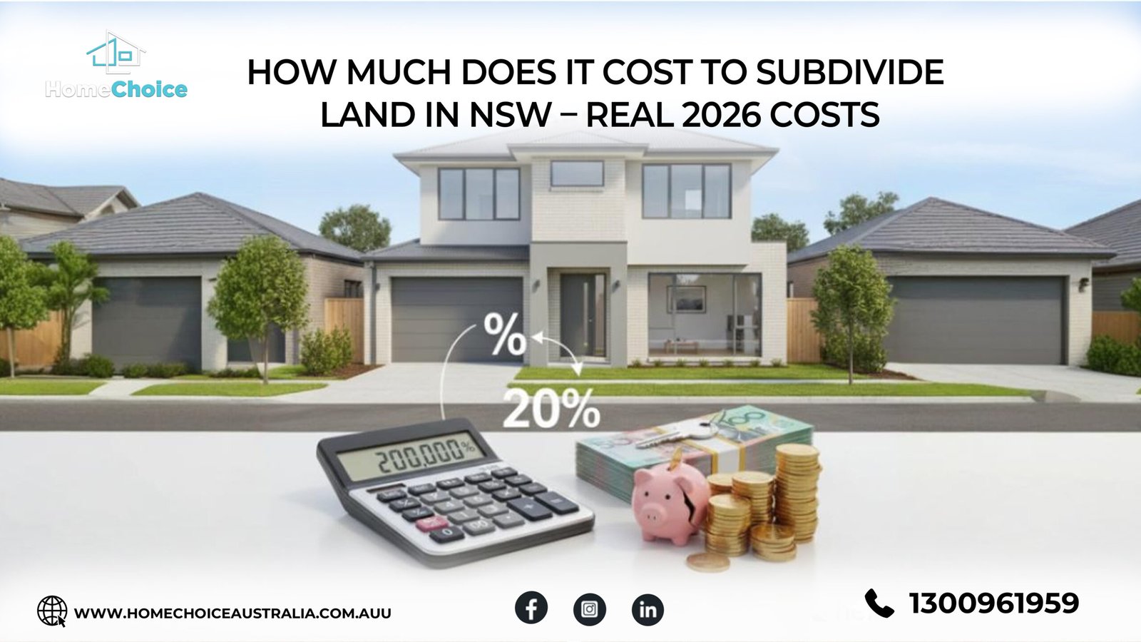 Land subdivision process and costs in New South Wales Australia