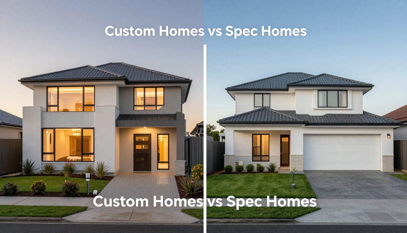 Custom Homes vs Spec Homes in NSW